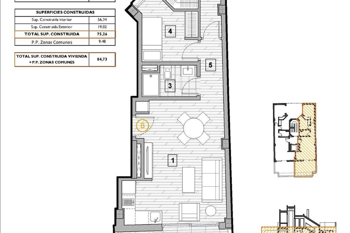 2-Slaapkamer Appartement Guardamar Terras - Afbeelding 18