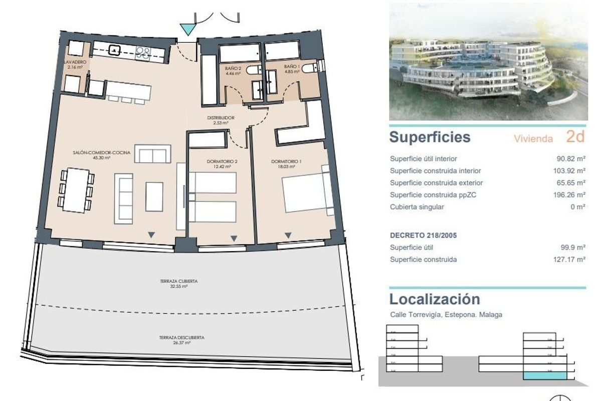 2-Bedroom Ground Floor Apartment in Estepona