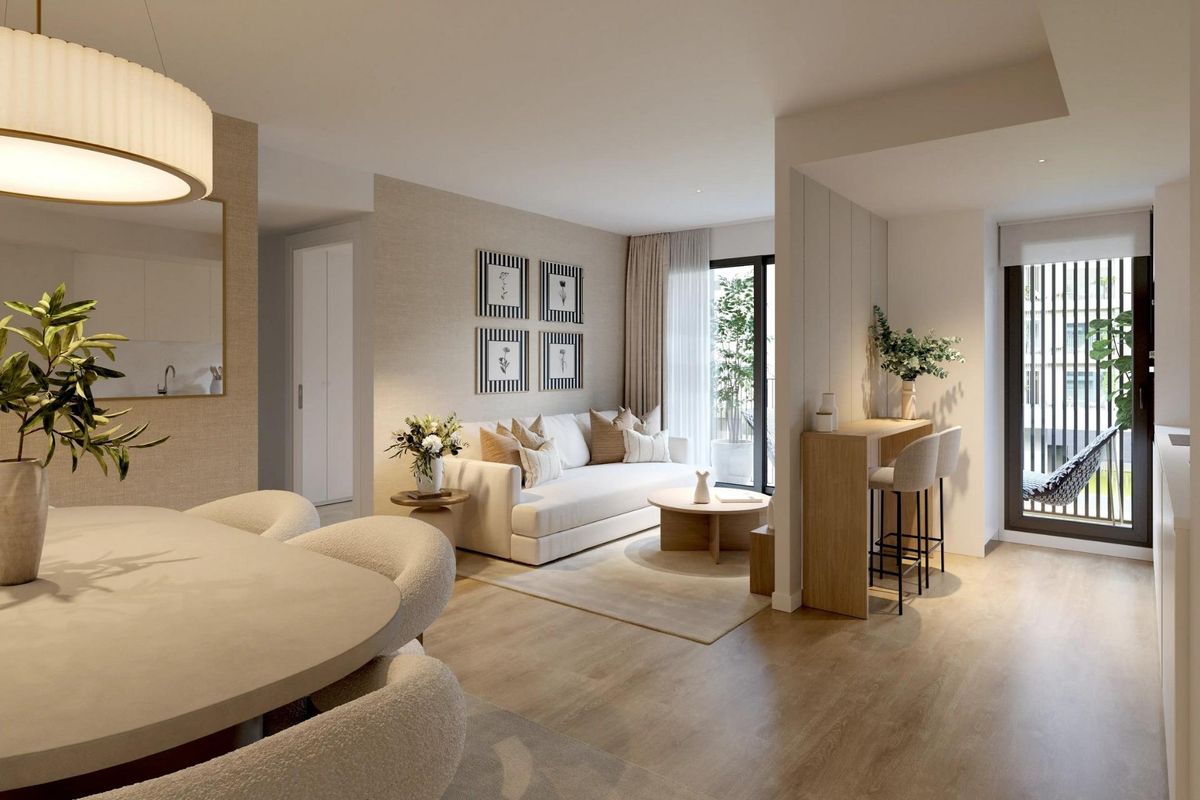 Kilátás a teraszról Alicante apartman