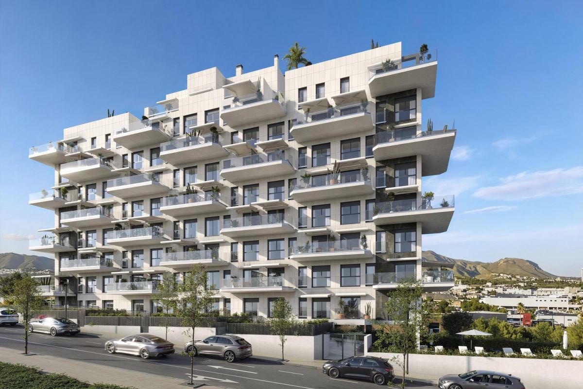 Villajoyosa apartman medencével
