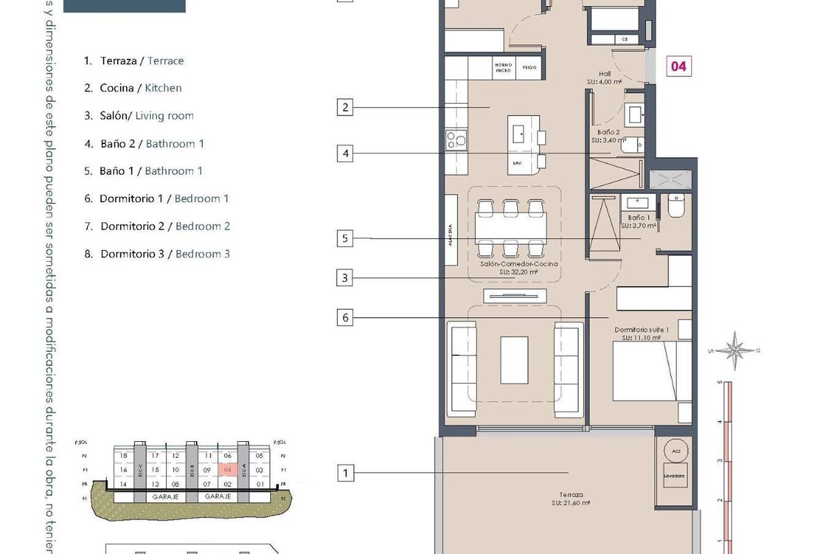 Entrance of Benijofar apartment complex