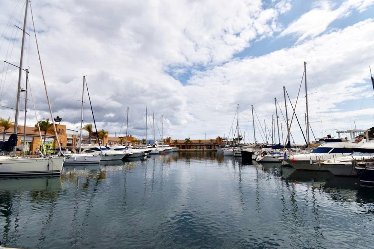 Coastal view from Puerto de Mazarrón
