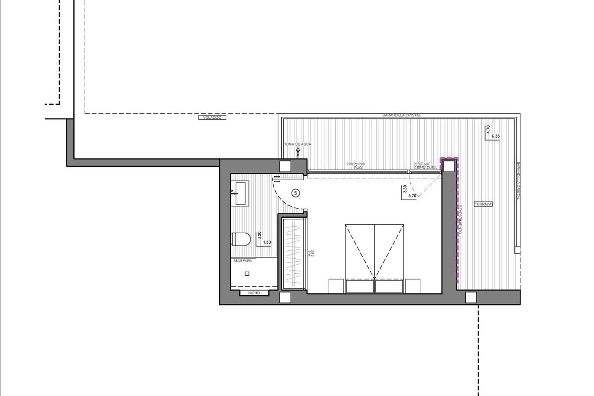 Villa panorámás kilátással a tengerre