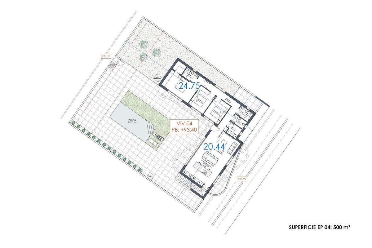 Algorfa villa with parking space