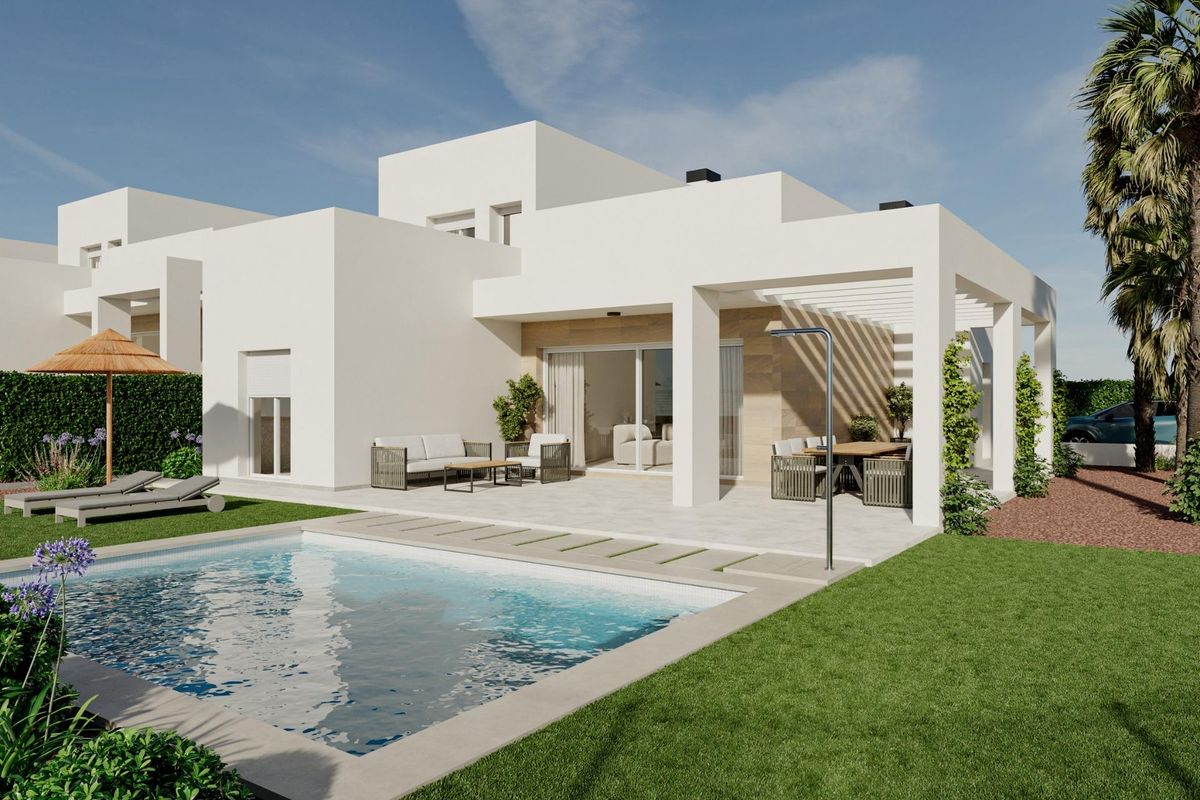Moderne nieuwbouwwilla's met privézwembad in La Finca Golf Resort, Algorfa