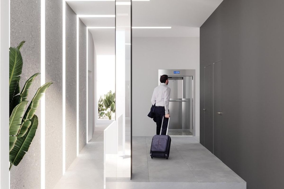 Fully equipped gym in Torrevieja building