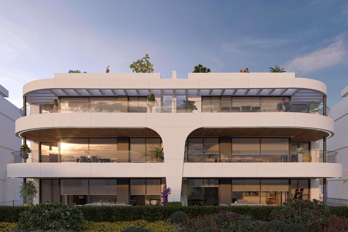 Estepona apartment with modern design elements