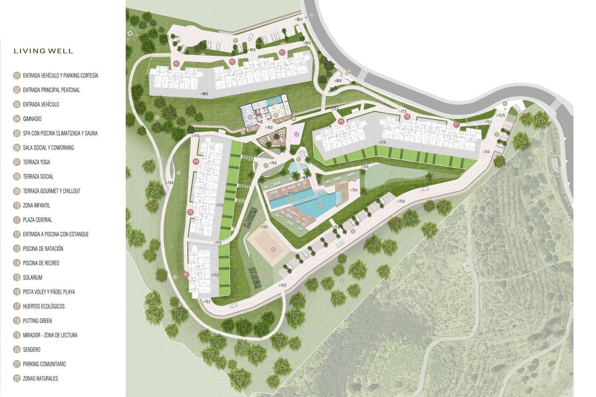 Zonnig terras met eettafel en zithoek, met panoramisch uitzicht in Mijas, Costa del Sol.