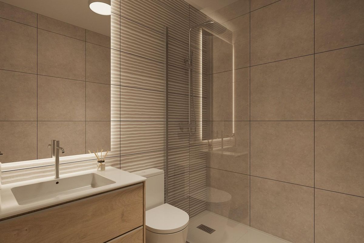 Studio apartment Torrevieja bedroom area
