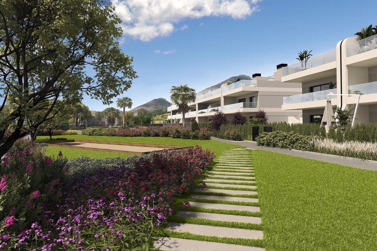 Badkamer met inloopdouche in La Manga Club