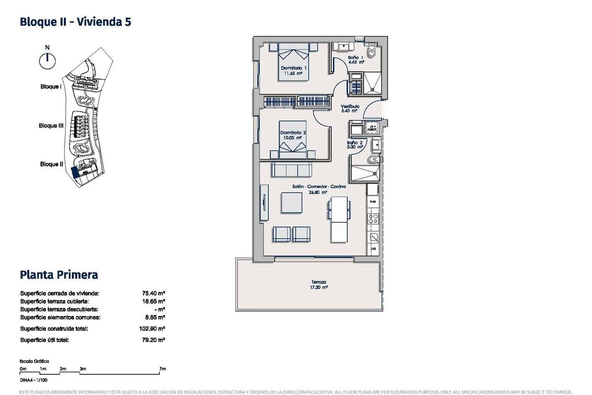 2 Hálószobás Apartman Finestrat Terasz - Kép 10