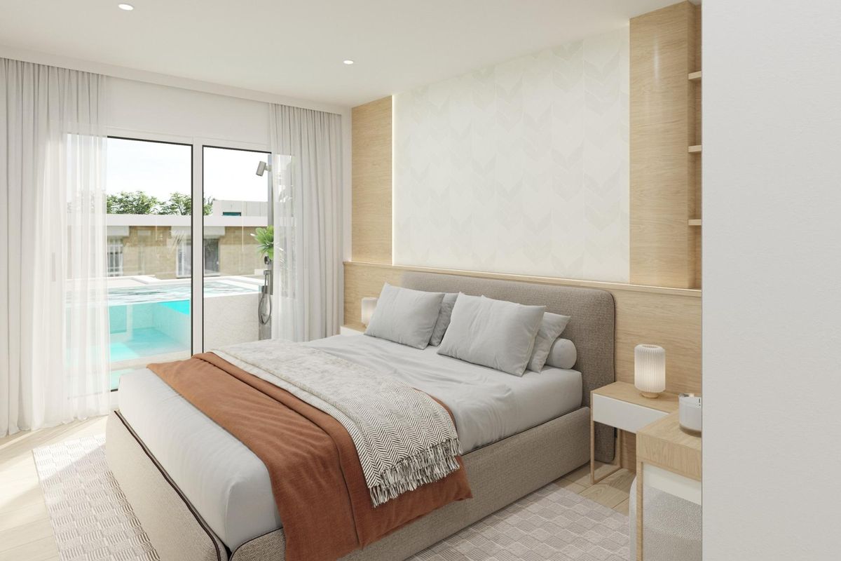 Nieuwbouwwoningen vlakbij het strand in het centrum van Guardamar del Segura