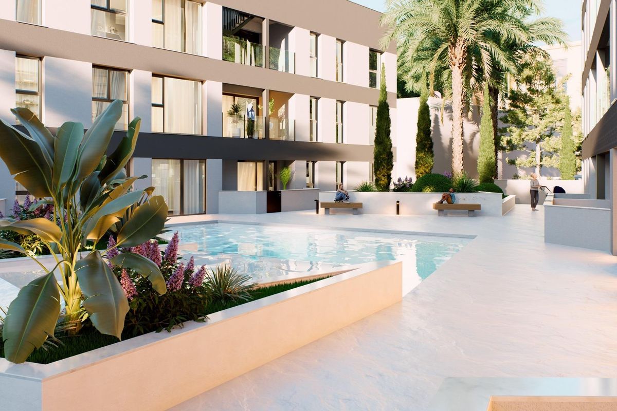 Badkamer met moderne afwerking San Pedro