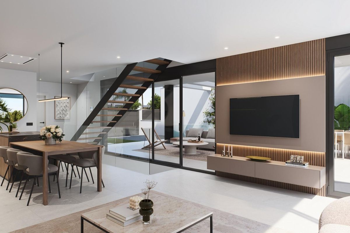 Kelderverdieping met natuurlijk licht in villa