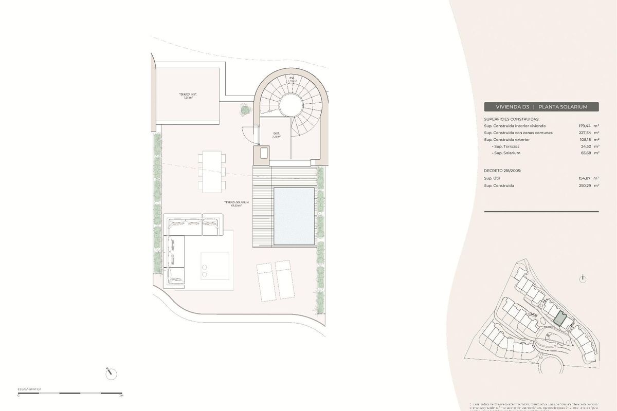 Elegantes Design des Stadthauses in Fuengirola