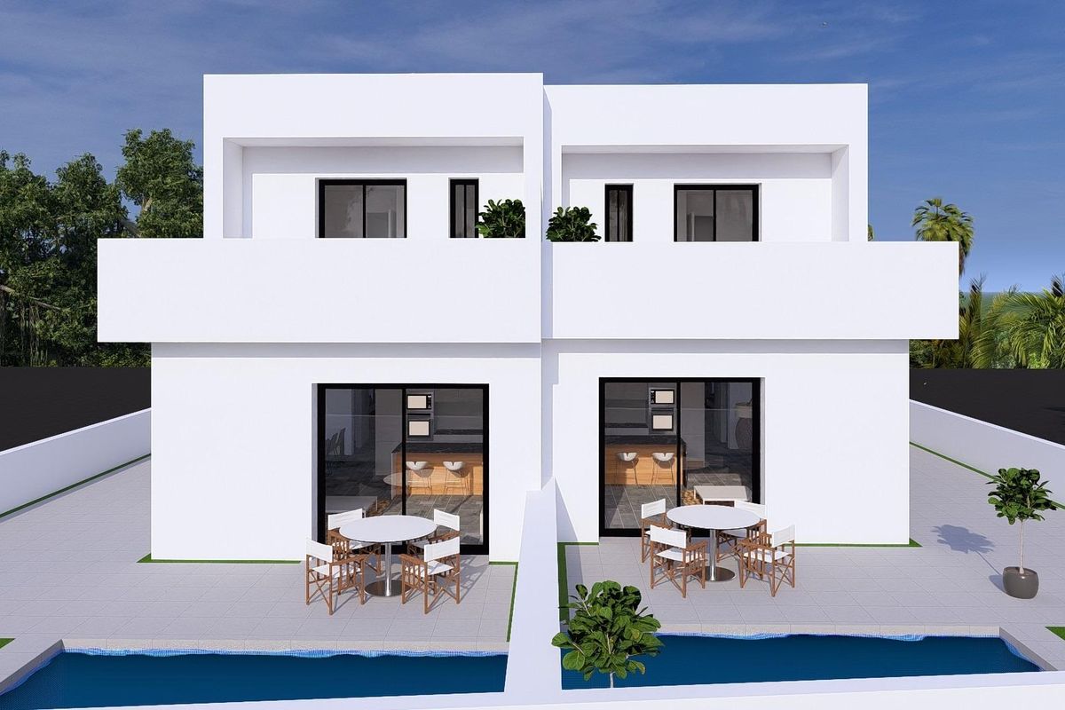 Wohnbereich der Villa in Daya Nueva