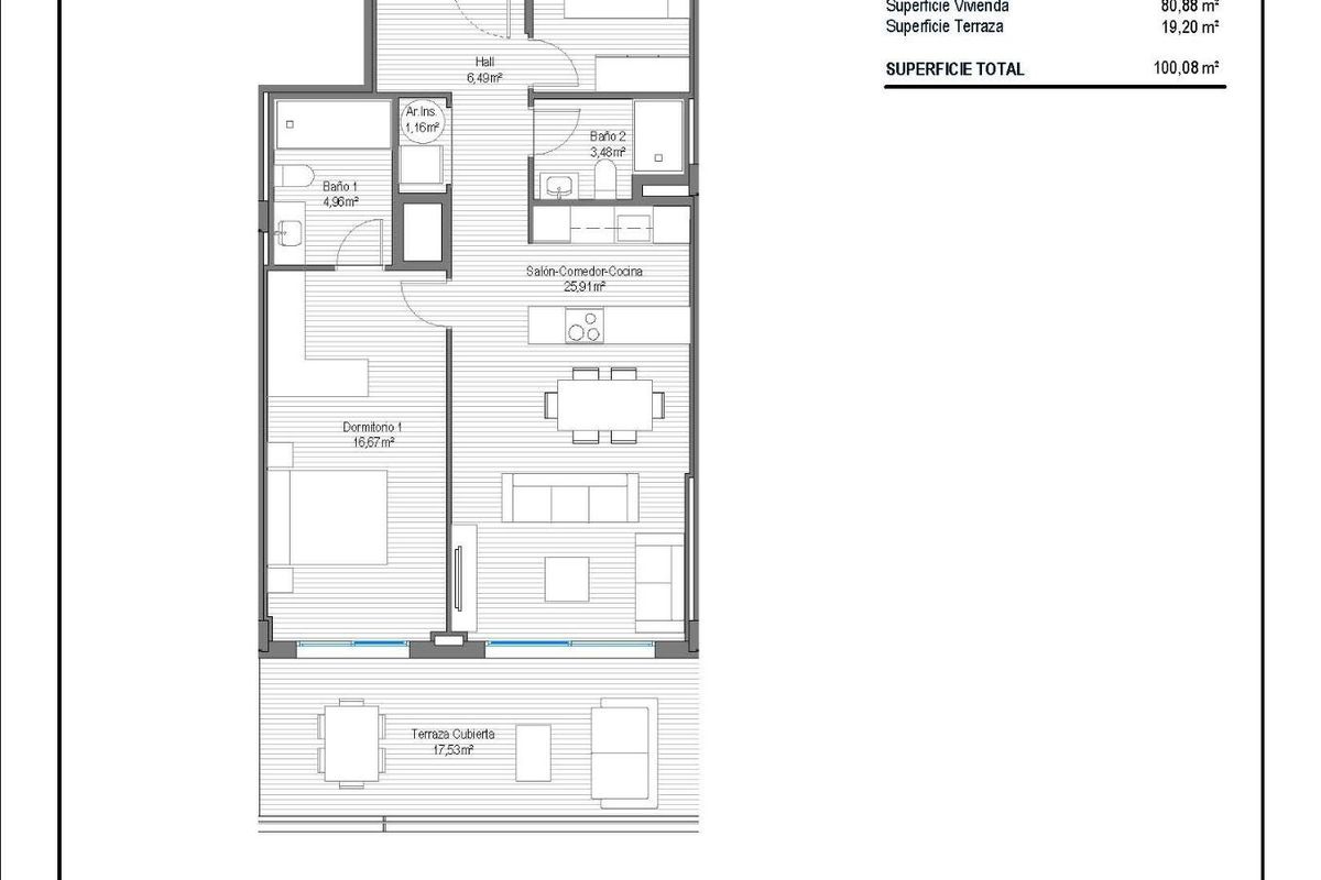 Fuengirola apartment with energy-efficient features