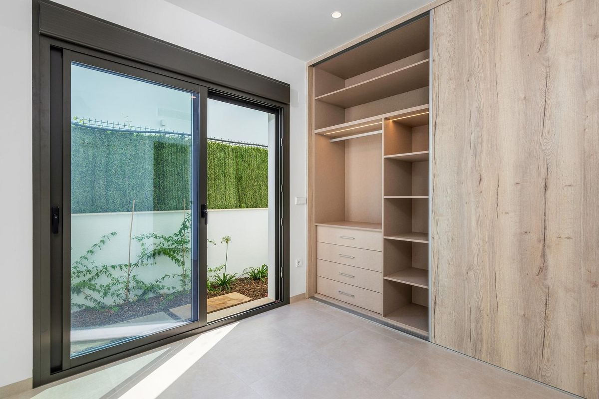 Master bedroom in San Javier villa