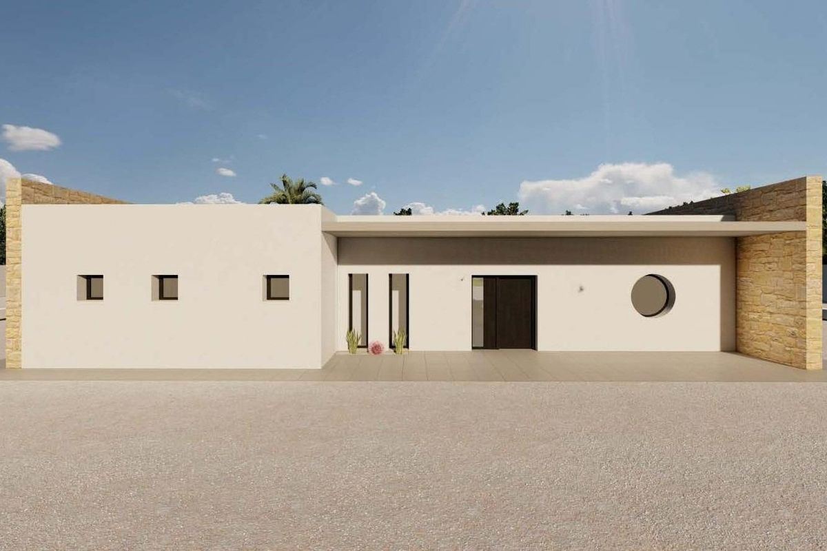 Gelijkvloerse villa in Pinoso