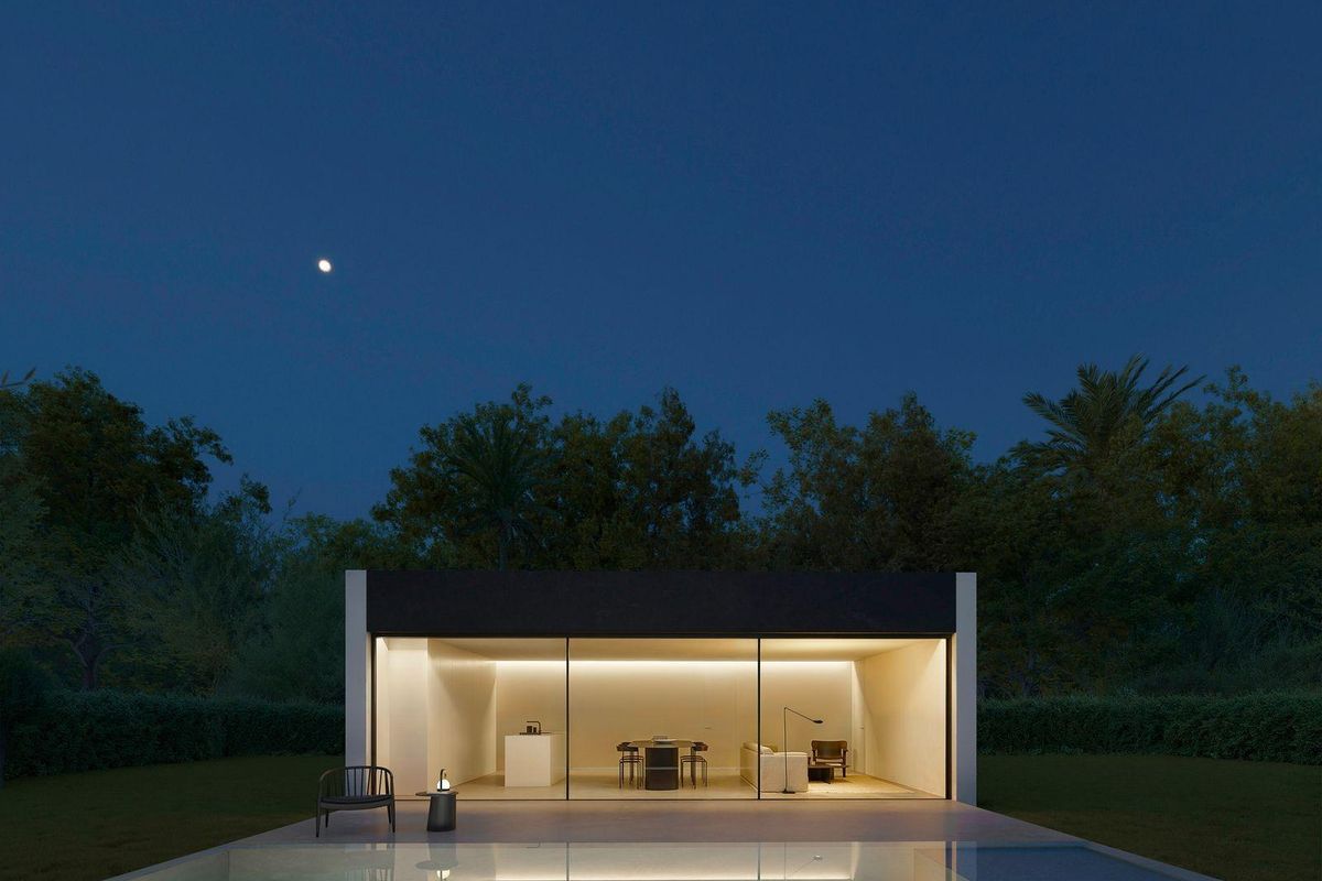 Master bedroom with en suite bathroom