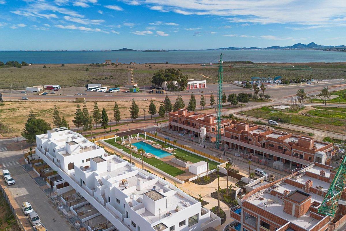 Nieuwbouw wooncomplex nabij Serena Golf en de Mar Menor in Los Alcazares