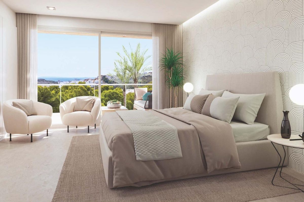 2 Hálószobás Apartman Finestrat Terasz - Kép 7