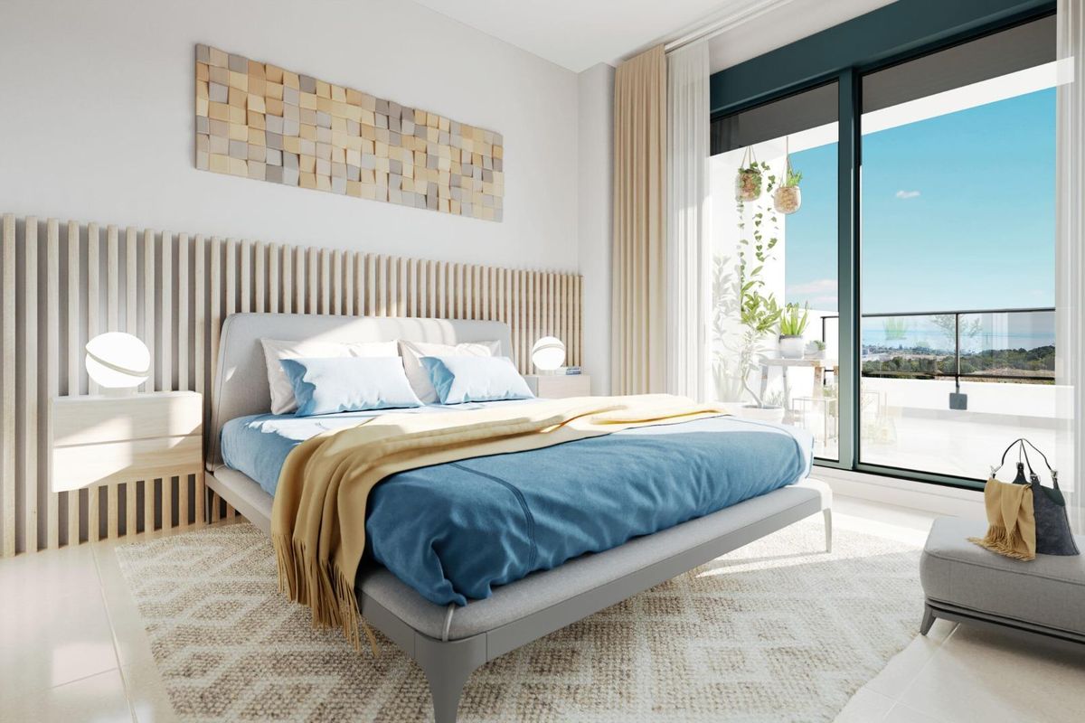 Elegant living room in Estepona apartment