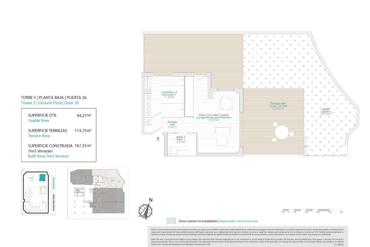 1-Bed Ground Floor Villajoyosa Terrace - Image 11