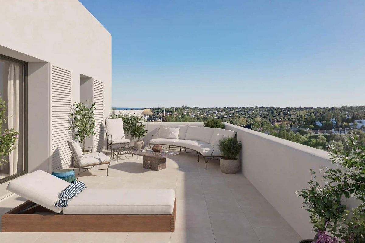 Sotogrande villa with terrace