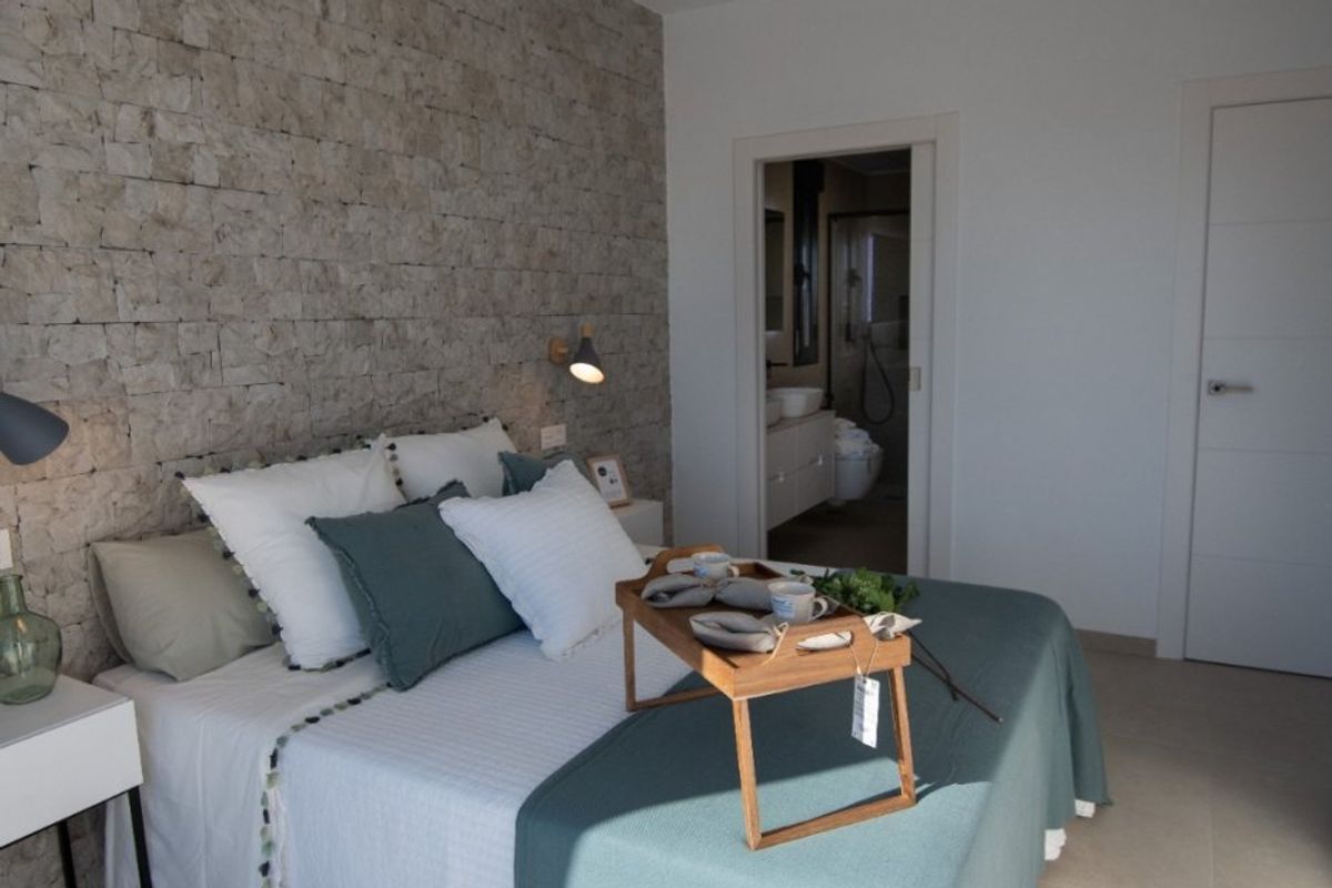 3-Schlafzimmer Stadthaus San Javier Pool - Bild 14