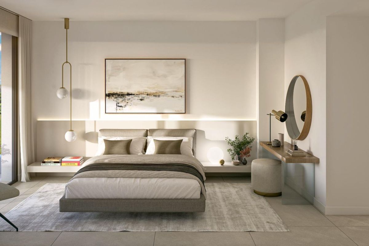 Estepona apartment with aerothermal system