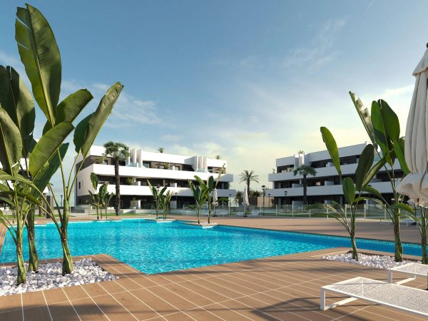Apartment exterior in Guardamar with terrace