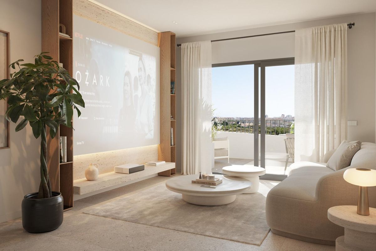 3 hálószobás apartman Fuengirola terasz - Kép 8