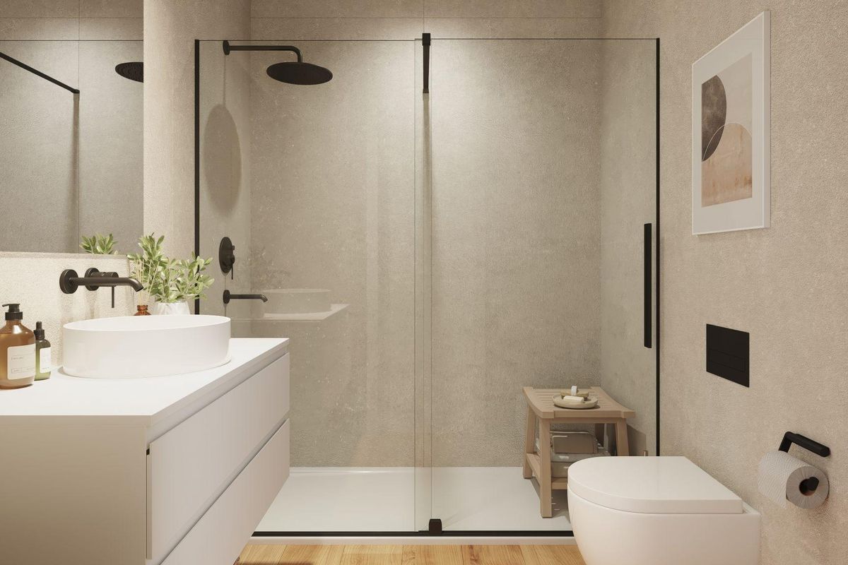 Zicht op Rincon de la Victoria vanaf terras