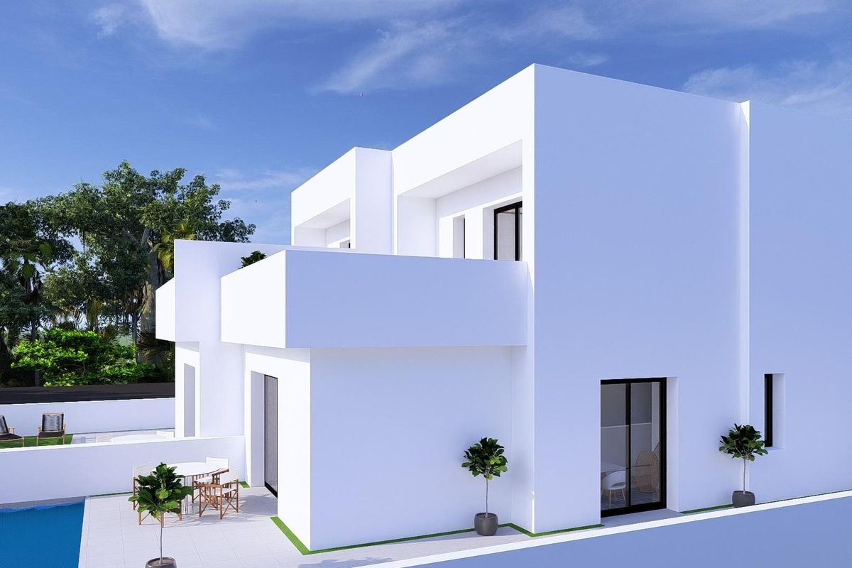 3-Schlafzimmer Villa Daya Nueva Pool - Bild 6