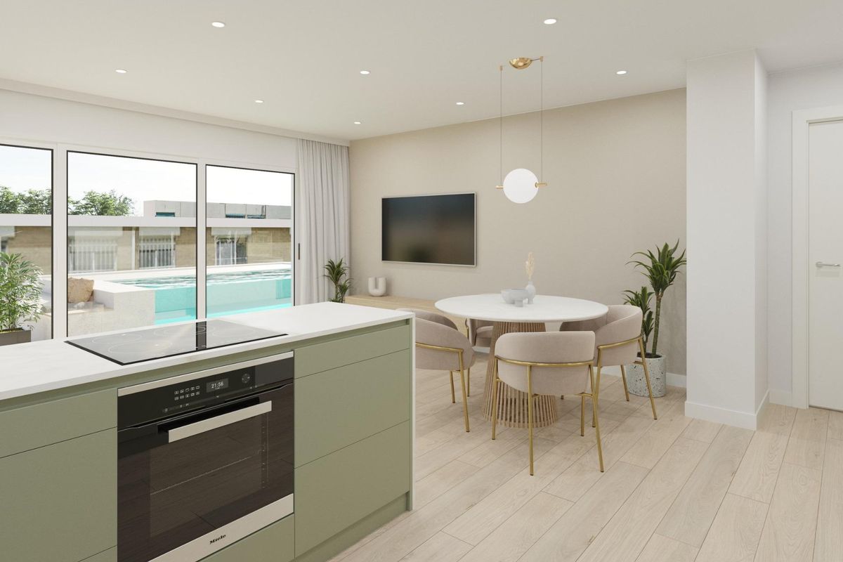 Nieuwbouwwoningen vlakbij het strand in het centrum van Guardamar del Segura