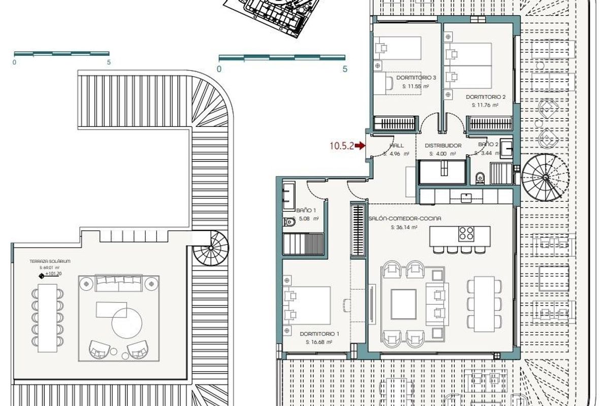 Exclusief woonresort in Estepona met uitzicht op zee en mediterrane levensstijl