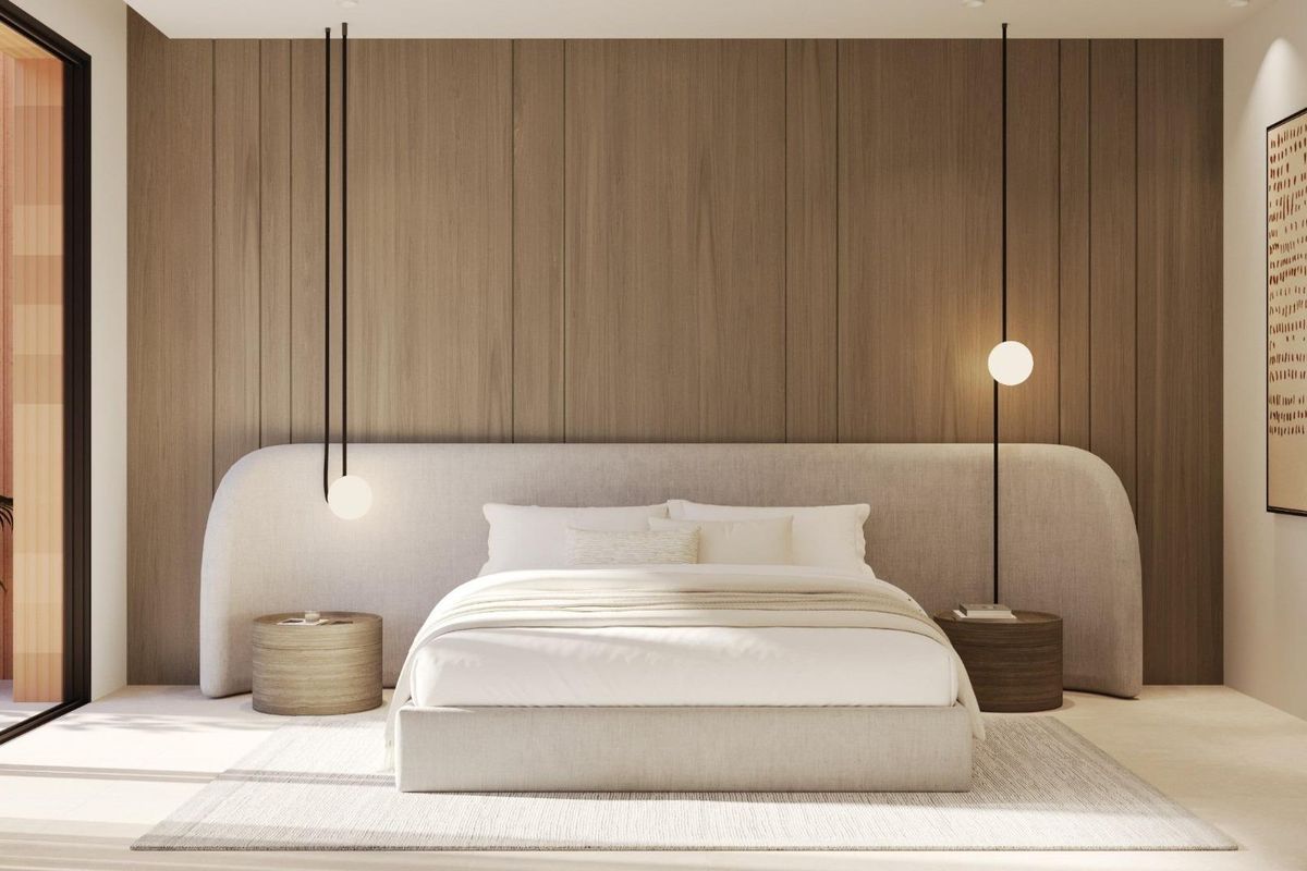 Moderne architectuur van villa Finestrat