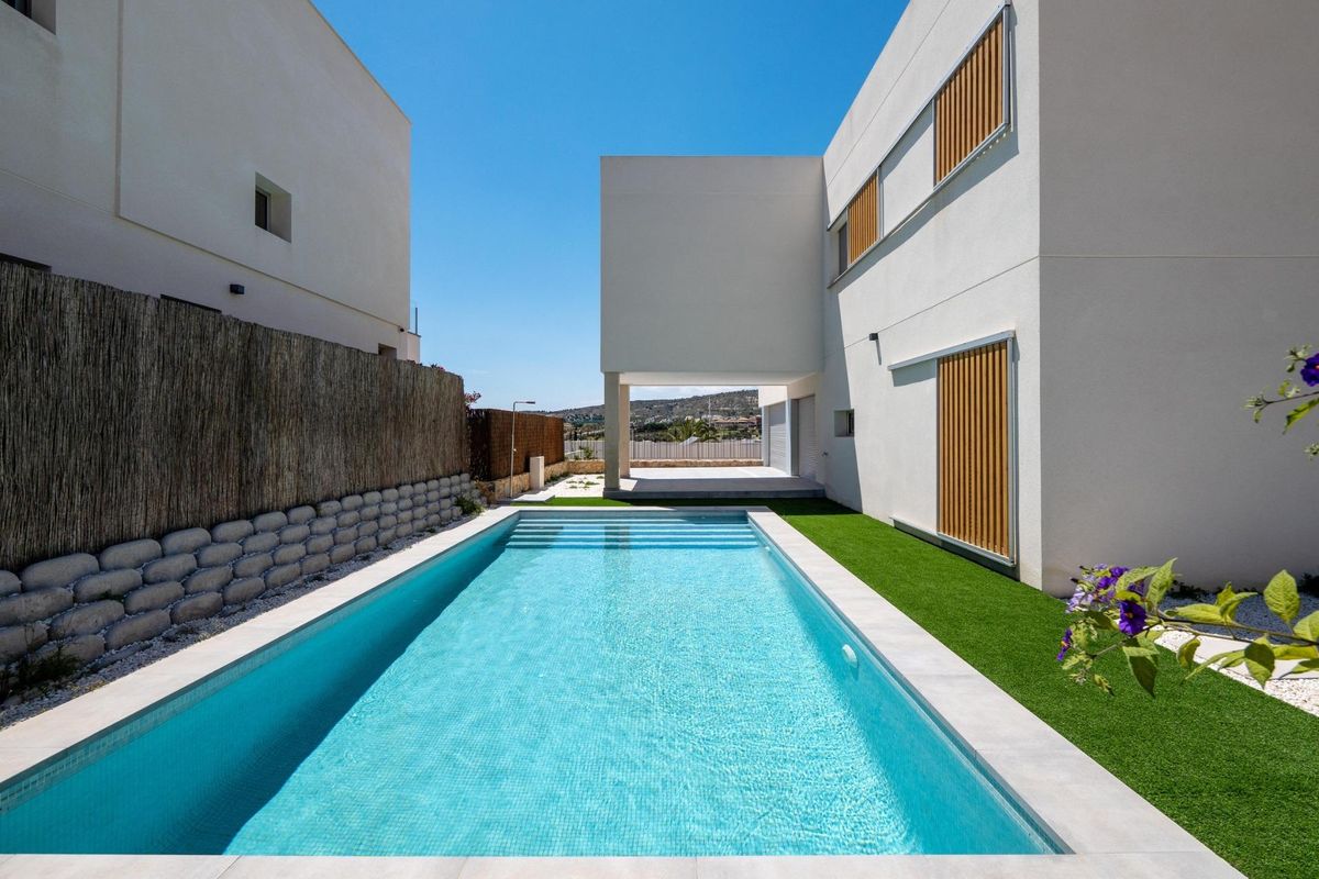 Wohnzimmer der Villa in Algorfa