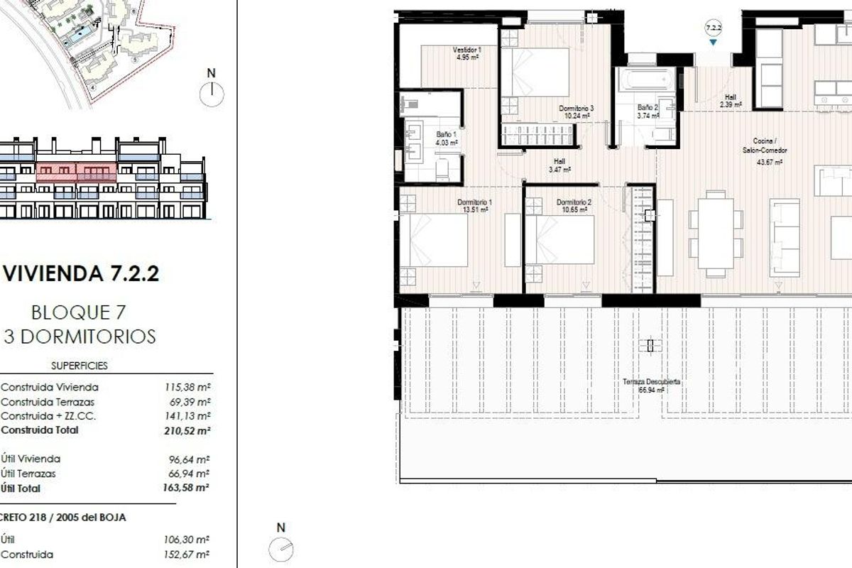 New Build Apartments for Sale in Doña Julia Golf, Casares Costa