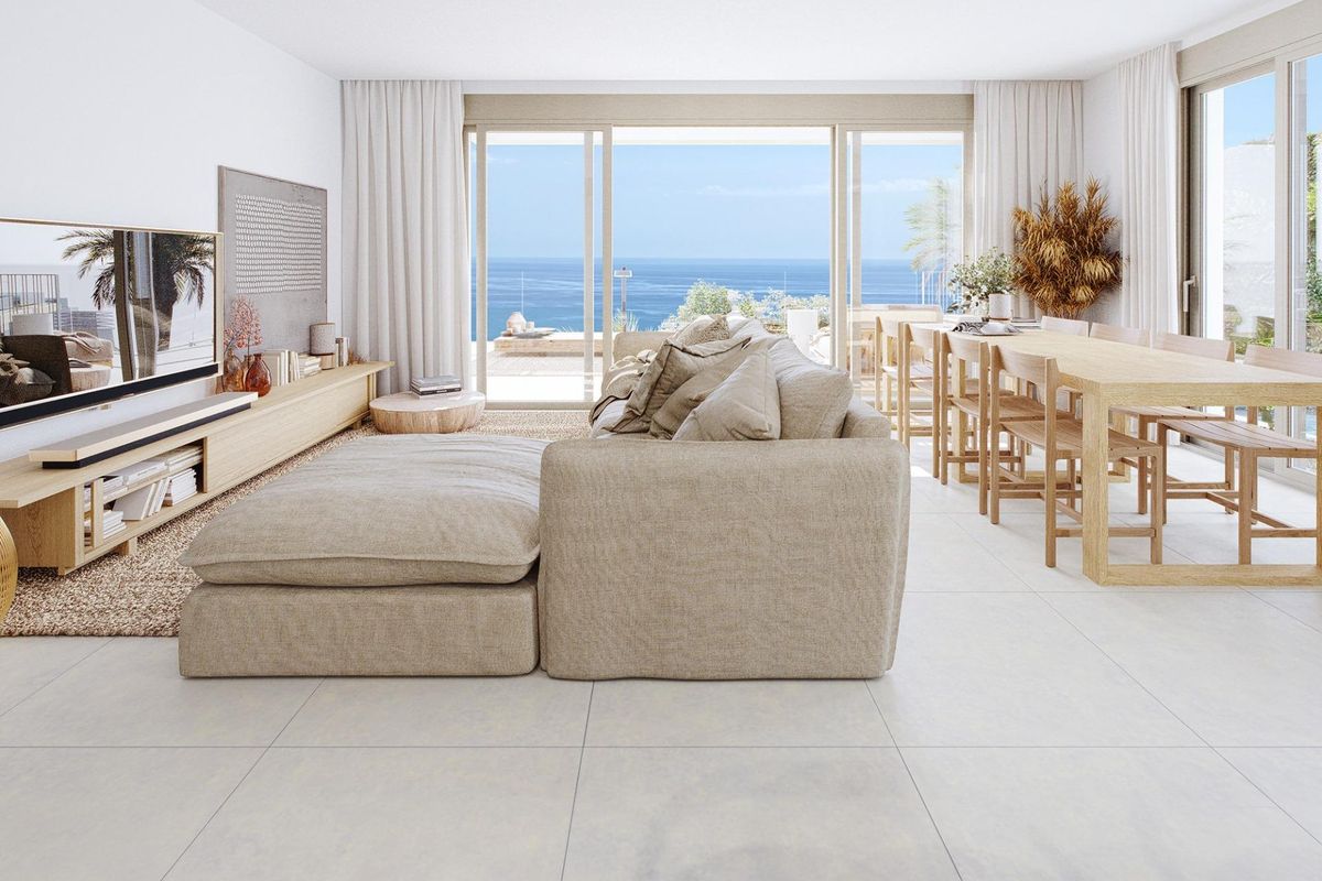 Mijas villa nappalija és terasza