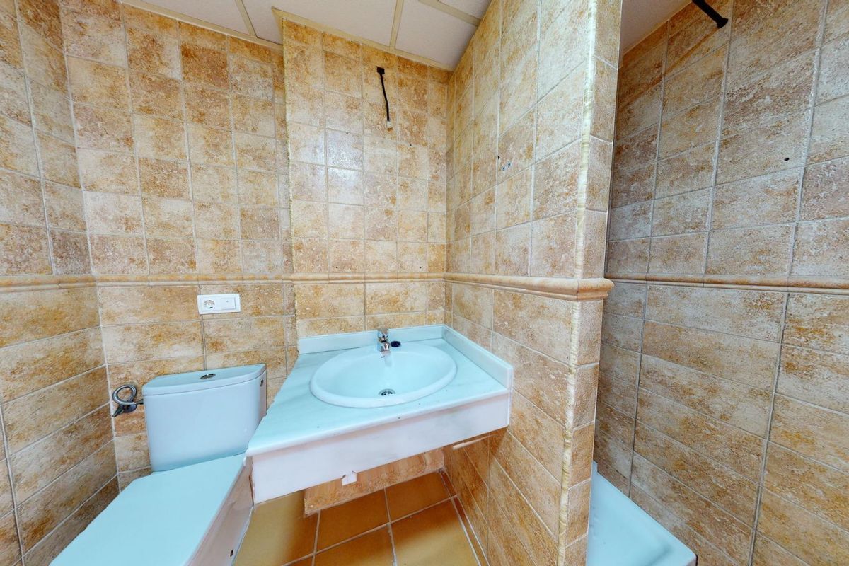 Landscaped relaxation area in Archena complex