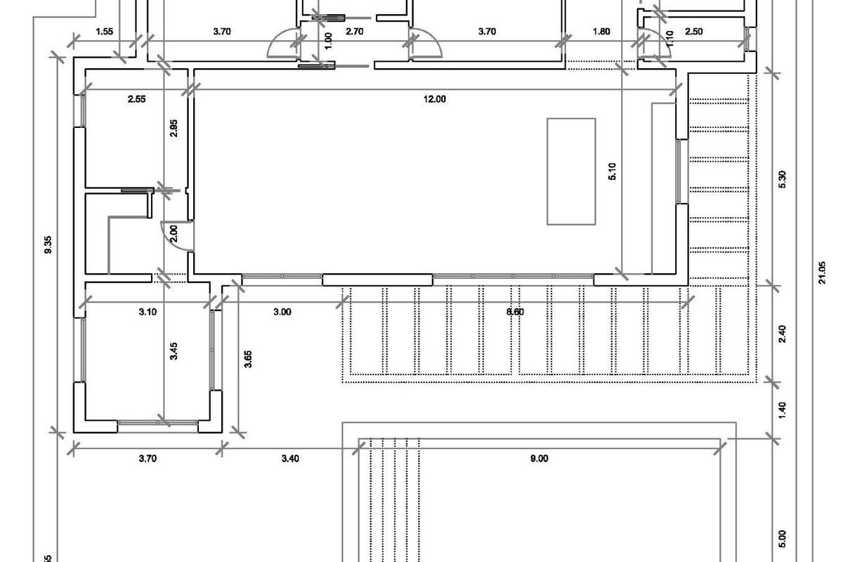 Fenced plot of villa in Pinoso