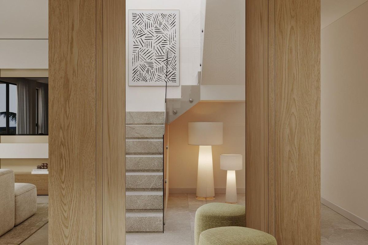 Panoramisch uitzicht vanuit Mijas villa