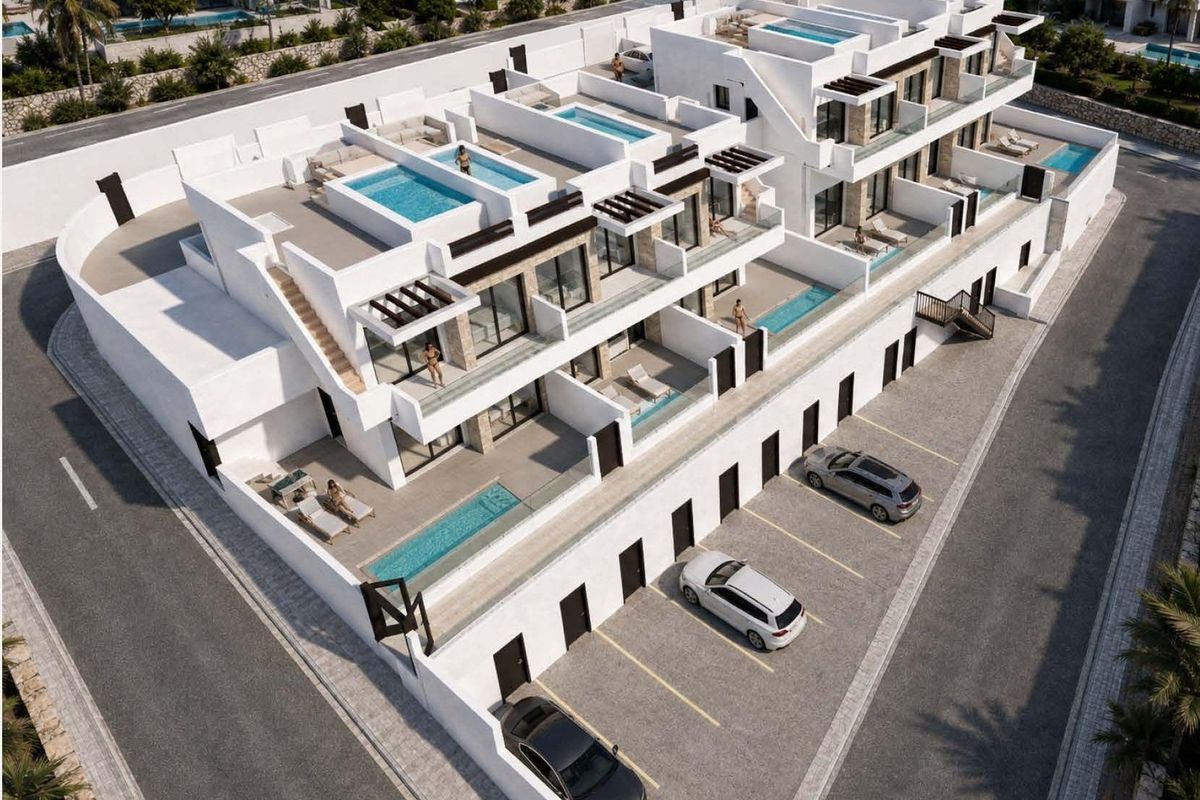 Új építésű bungaló Costa Blanca Dél