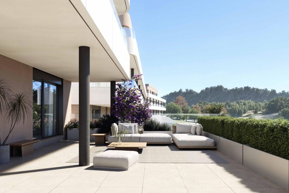 Gemeinschaftspool des Apartments in Estepona