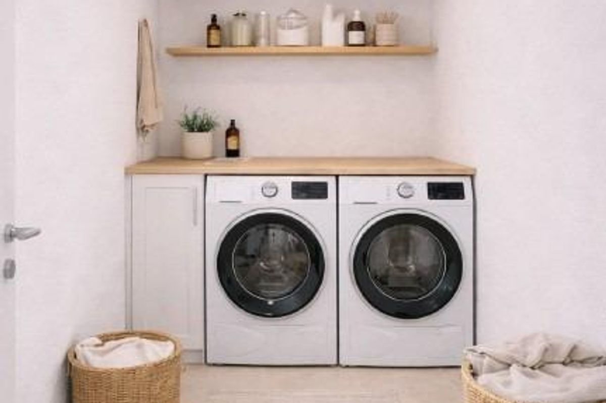 Ruim terras van het penthouse