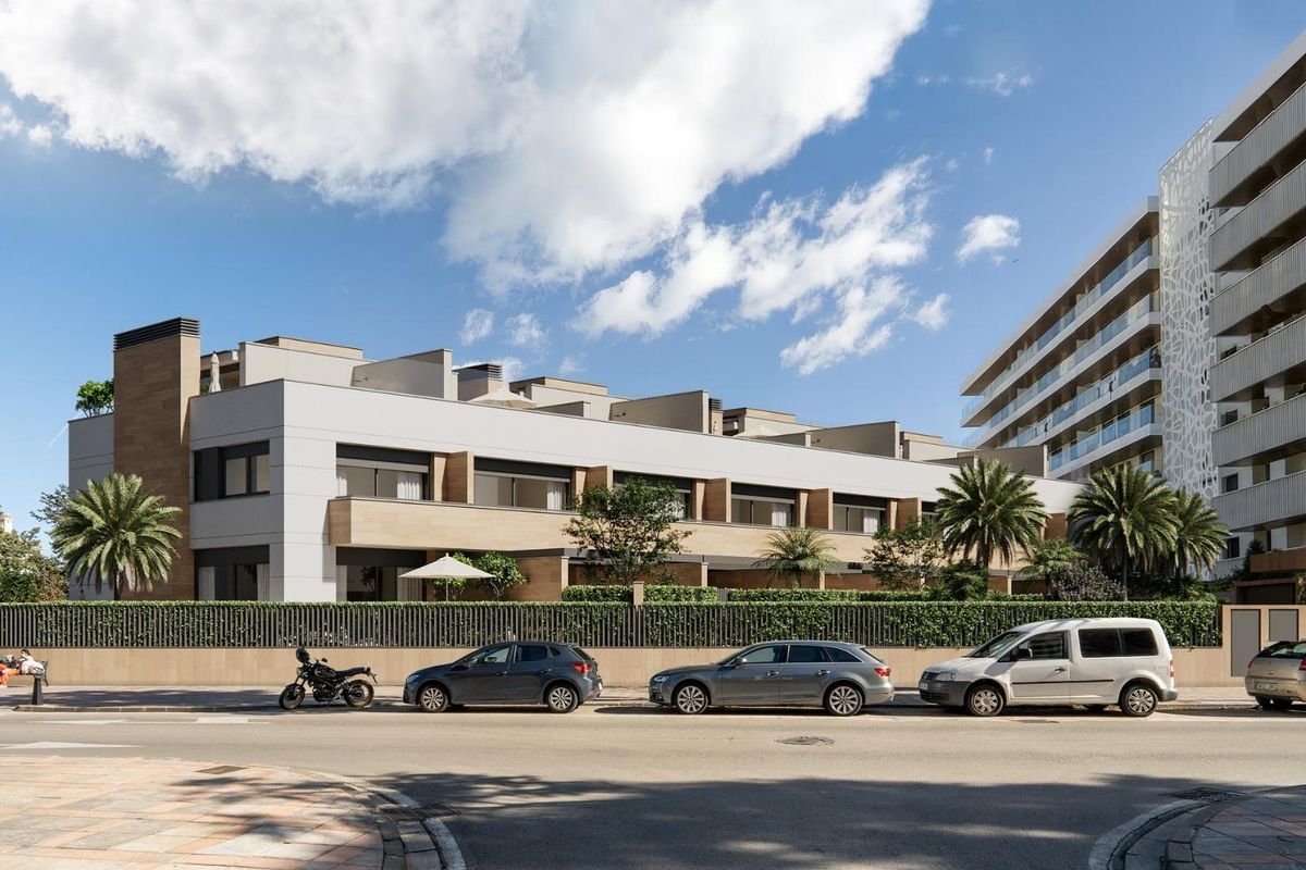 Dakterras met zwembad in Fuengirola woning