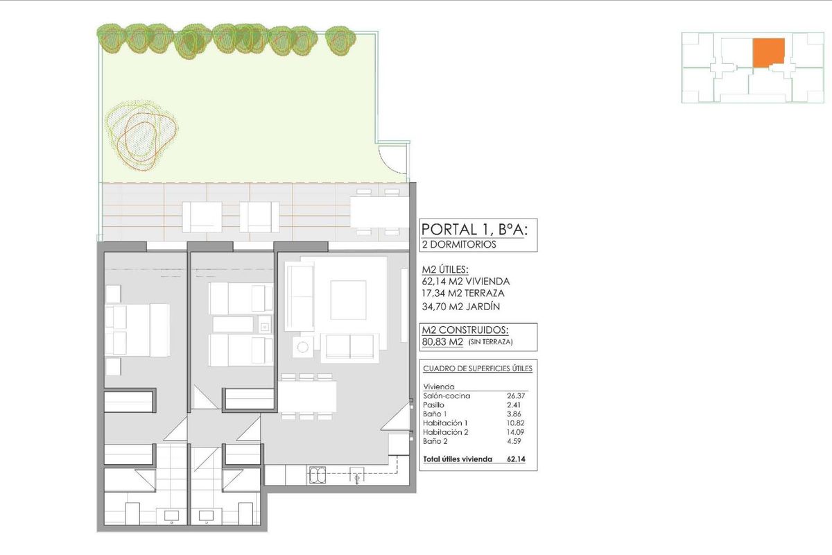 Detail van moderne architectuur in Jávea