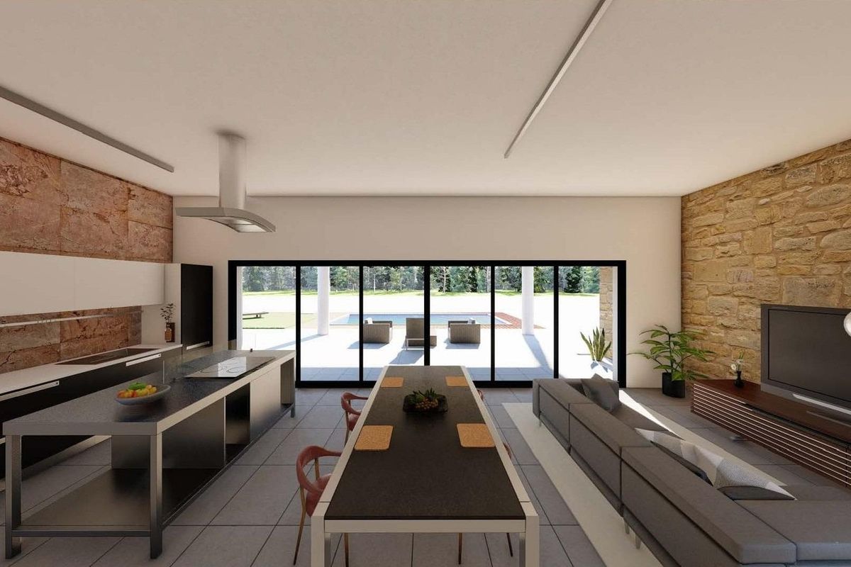 Parkeerplaats bij villa in Pinoso